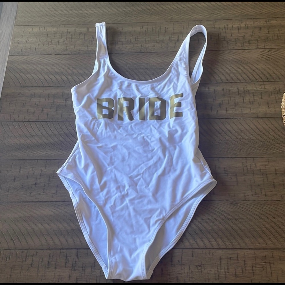 Bride bathing suit